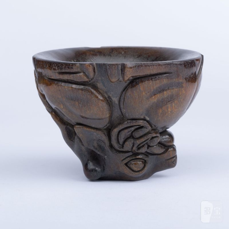    清 鹿形犀角杯 - 图3